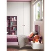 Chambre fille moderne et douce PERSONNALISABLE K112 - MORETTI COMPACT