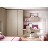 Pont de lit chambre fille avec rangement PERSONNALISABLE K116 - MORETTI COMPACT