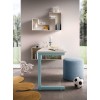 Lit mezzanine avec canapé et bureau - Chambre enfant PERSONNALISABLE K118 - MORETTI COMPACT