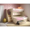 Lit superposé avec passerelle PERSONNALISABLE K125 - MORETTI COMPACT
