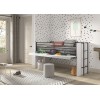Lit compact LIVIO 2 armoires + bureau - SONUIT
