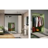 Chambre ado avec dressing original PERSONNALISABLE Y106 - MORETTI COMPACT