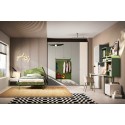 Chambre ado avec dressing original PERSONNALISABLE Y106 - MORETTI COMPACT