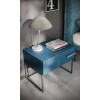 Chambre adulte avec lit tapissé dressing et bureau PERSONNALISABLE Y108 - MORETTI COMPACT