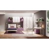 Chambre fille moderne et douce PERSONNALISABLE Y121 - MORETTI COMPACT