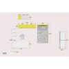 Chambre ado PERSONNALISABLE YC30 lit 1 personne - MORETTI COMPACT