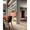 Bibliothèque séparation de pièce moderne PERSONNALISABLE KL211B - KOSMOS MORETTI COMPACT