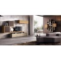 Meuble TV moderne PERSONNALISABLE KC123 - KOSMOS MORETTI COMPACT