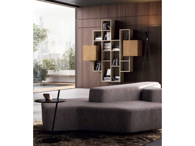 Bibliothèque suspendue moderne PERSONNALISABLE KC123B - KOSMOS MORETTI COMPACT