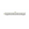Bibliothèque Design PERSONNALISABLE AL21 avec niches ouvertes, portes Lila & tiroirs Poudré - MORETTI COMPACT