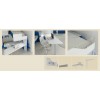 Chambre enfant PERSONNALISABLE LH15 lits superposés en mezzanine - MORETTI COMPACT