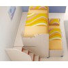 Chambre enfant PERSONNALISABLE LH20 lits superposés en mezzanine - MORETTI COMPACT