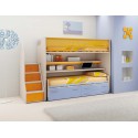 Chambre enfant PERSONNALISABLE LH24 lits superposés en mezzanine - MORETTI COMPACT