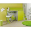 Chambre enfant PERSONNALISABLE LH33 lit mezzanine - MORETTI COMPACT