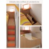 Chambre enfant PERSONNALISABLE KS13 lits superposés en mezzanine - MORETTI COMPACT