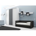 Chambre PERSONNALISABLE BF34 avec lit canapé - MORETTI COMPACT