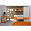 Chambre enfant PERSONNALISABLE BF35 avec lit 1 personne - MORETTI COMPACT