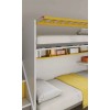 Chambre enfant PERSONNALISABLE BF37 avec lits superposés en mezzanine - MORETTI COMPACT