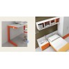 Chambre enfant PERSONNALISABLE BF35 avec lit 1 personne - MORETTI COMPACT