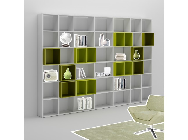 Bibliothèque design PERSONNALISABLE WA002 - MORETTI COMPACT