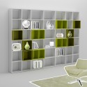 Bibliothèque design PERSONNALISABLE WA002 - MORETTI COMPACT