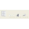 Chambre enfant ado PERSONNALISABLE BF46 lit 1 personne - MORETTI COMPACT