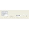Chambre enfant PERSONNALISABLE BF48 lit 1 surélevé - MORETTI COMPACT
