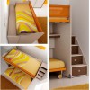 Chambre enfant PERSONNALISABLE BF50 lits superposés en mezzanine - MORETTI COMPACT