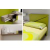 Chambre enfant PERSONNALISABLE BF51 avec lit 1 personne - MORETTI COMPACT