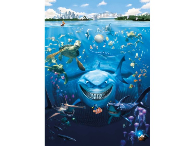 Poster mural Le monde de Nemo - Panoramique Disney - KOMAR