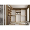 Dressing sur mesure PERSONNALISABLE AK18 avec étagères, penderies & tiroirs - MORETTI COMPACT