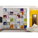 Bibliothèque Design PERSONNALISABLE AL12 multicolore moderne et fun - MORETTI COMPACT