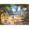Poster mural Blanche Neige et ses amis - Panoramique Disney - KOMAR