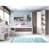 Chambre pour ado composition L001 avec lit gigogne - GLICERIO