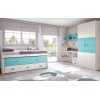 Chambre enfant complete composition L002 avec lit gigogne - GLICERIO