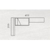 Chambre fille ado composition L003 avec lit gigogne - GLICERIO