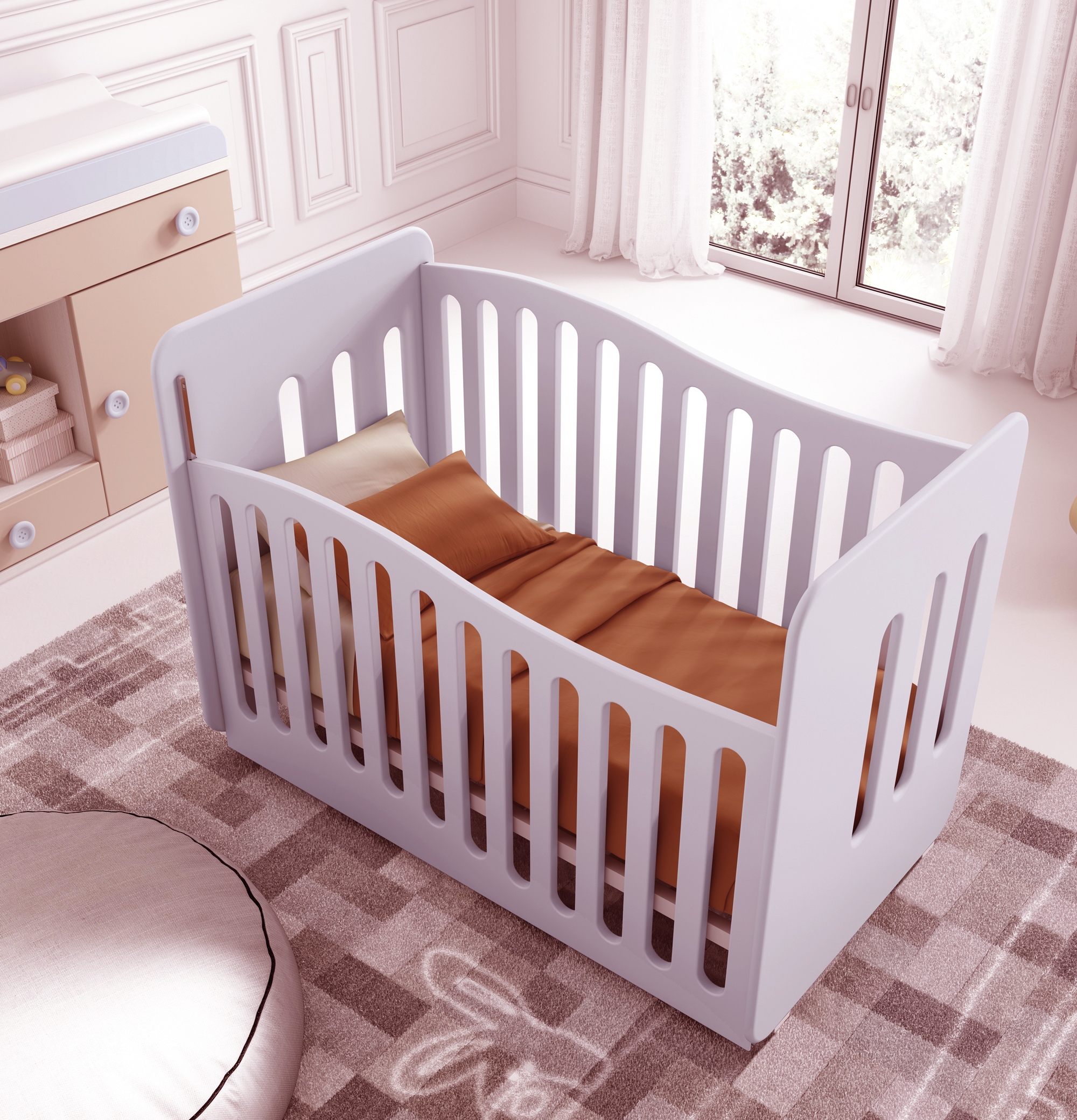 Chambre Bebe Garcon Complete Gioco Blanc Et Bleu Glicerio So Nuit