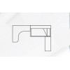 Chambre garçon composition L018 avec lit gigogne - GLICERIO