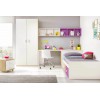 Chambre ado design composition L101 avec lit 3 coffres - GLICERIO