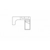 Chambre enfant originale composition L104 avec lit 3 coffres - GLICERIO