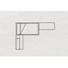 Chambre enfant garcon composition L105 avec lit gigogne - GLICERIO
