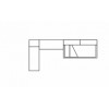 Chambre pour ado fille composition L112 avec lit 2 coffres - GLICERIO