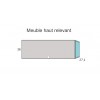Chambre pour ado fille composition L112 avec lit 2 coffres - GLICERIO