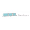 Chambre moderne ado composition L113 avec lit gigogne - GLICERIO
