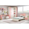 Chambre fille princesse composition L300 avec lit 1 personne - GLICERIO