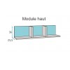 Chambre enfant composition L304 avec lit 1 personne - GLICERIO
