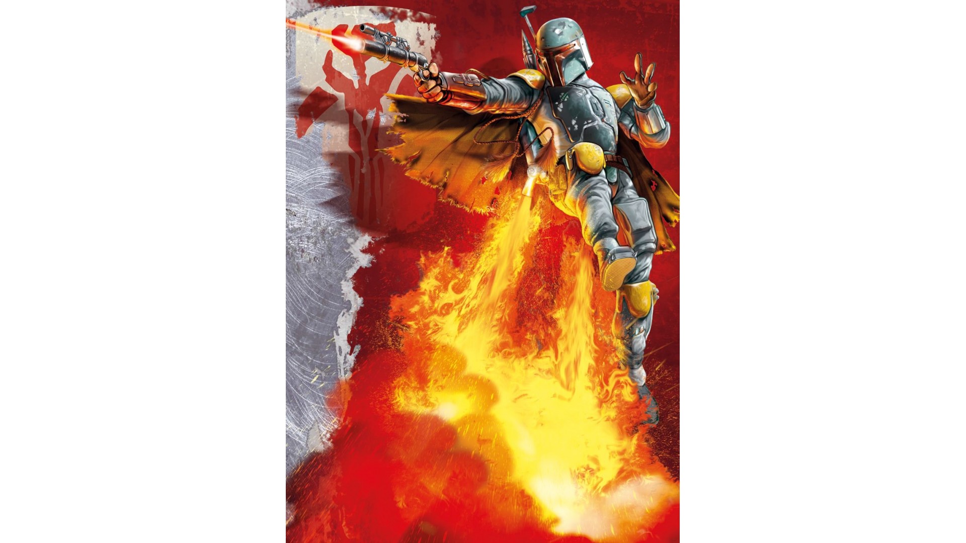  Poster XXL Star Wars Boba Fett - Panoramique - KOMAR