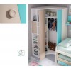 Chambre enfant garçon PERSONNALISABLE avec lit gigogne F059 - GLICERIO