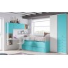 Chambre enfant originale et PERSONNALISABLE avec lit gigogne F053 - GLICERIO