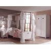 Lit baldaquin enfant chambre EMILIE avec couchage 90x200 cm - SONUIT